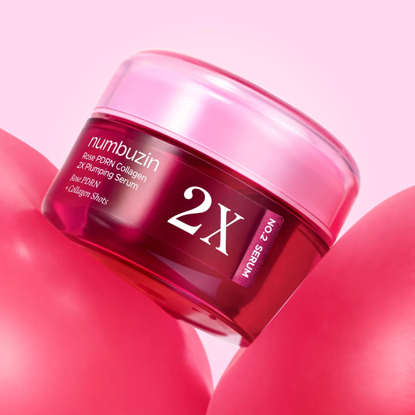 Numbuzin No.2 Rose PDRN Collagen 2X Plumping Serum – 50ml