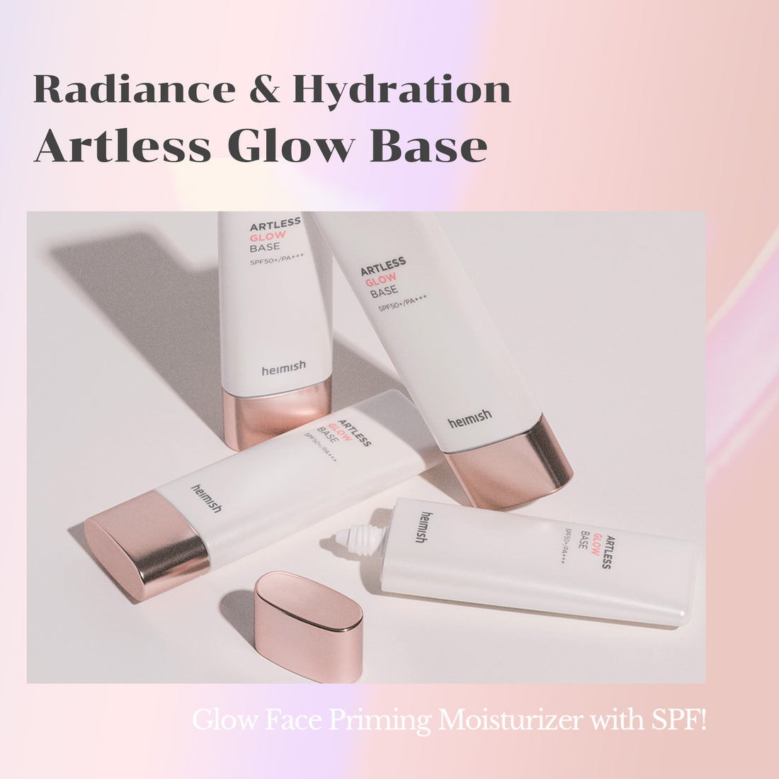 Heimish Artless Glow Base SPF50+ PA+++