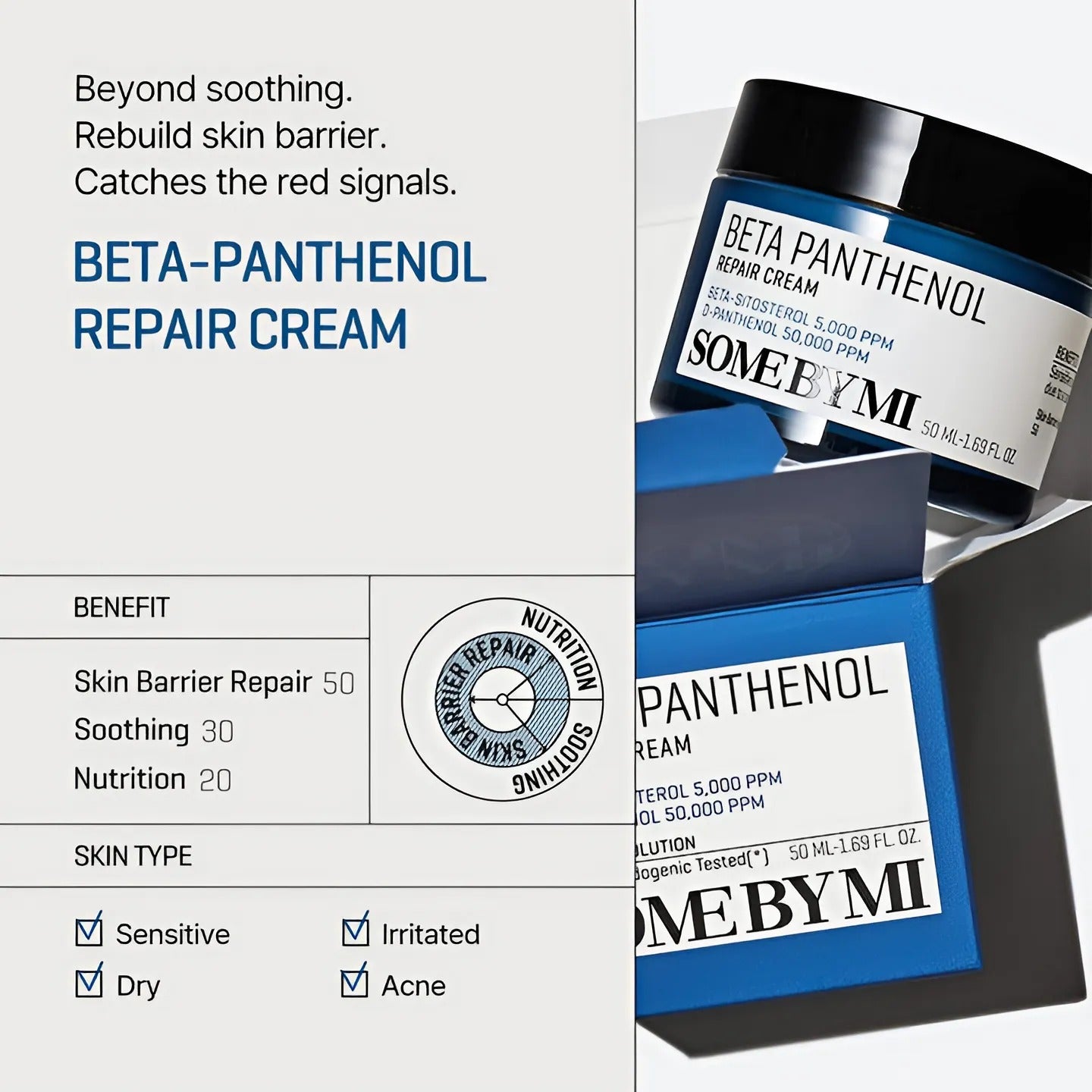 Beta Panthenol Repair Cream by Some By Mi