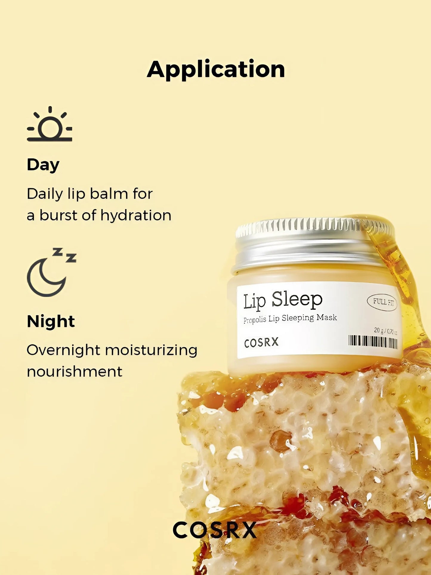 Cosrx Full Fit Propolis Lip Sleeping Mask - 20g