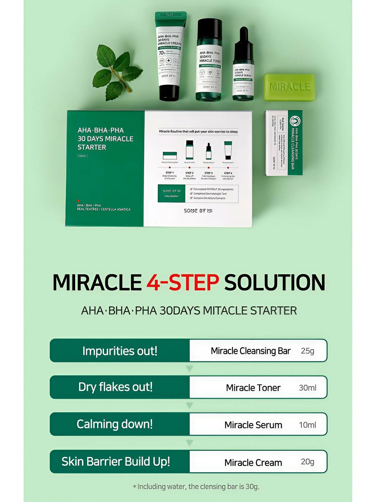 Some By Mi AHA, BHA, PHA 30 Days Miracle Starter Kit