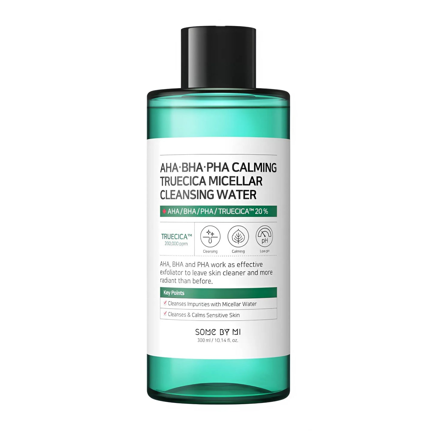 Some By Mi AHA BHA PHA Calming Truecica Micellar Cleansing Water - 300ml