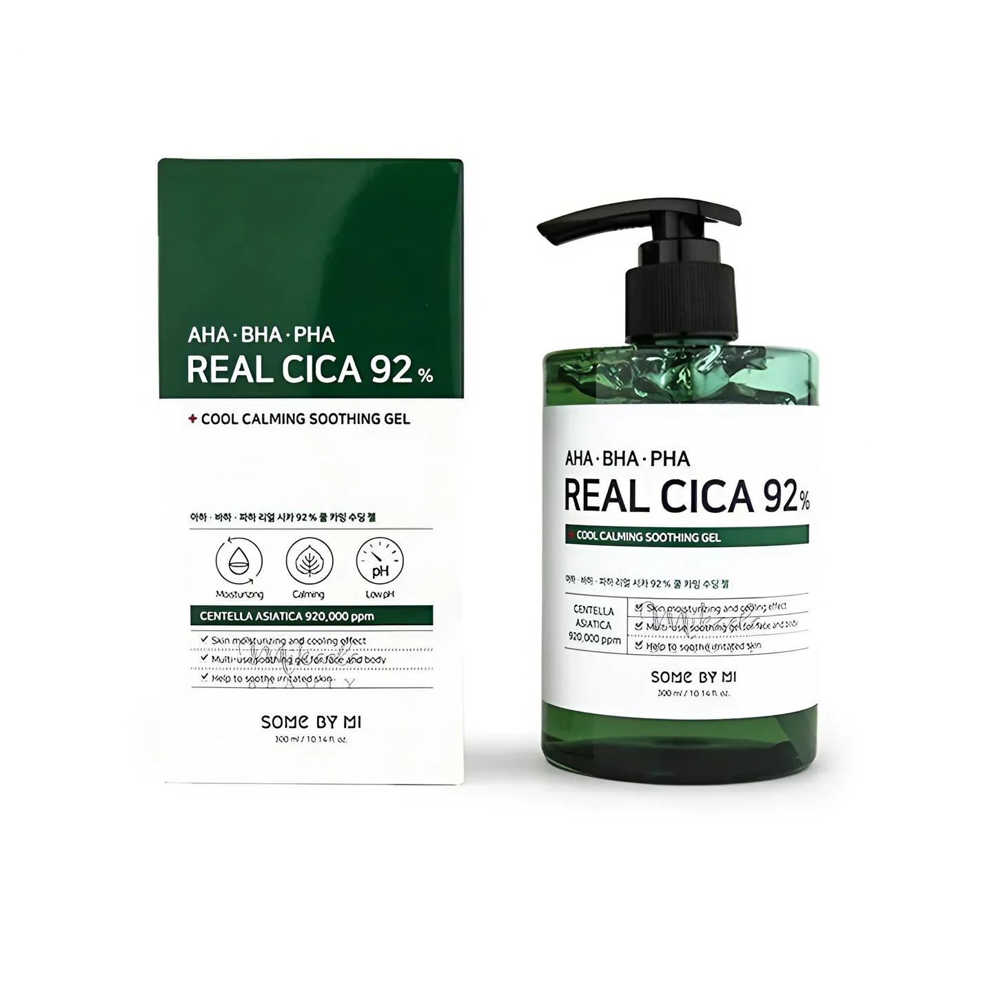 Some By Mi AHA BHA PHA Real Cica 92% Cool Calming Soothing Gel – 300ml