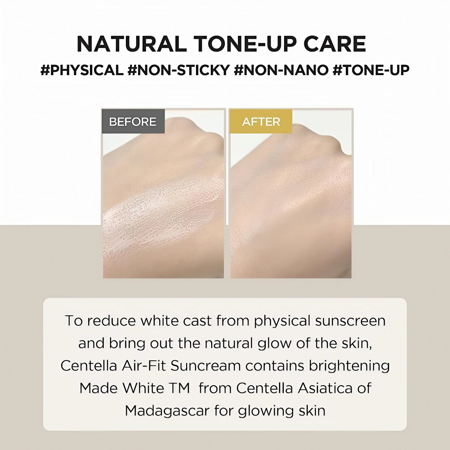 كريم الحماية من الشمس سنتيلا إير-فيت لايت بعامل حماية من الشمس 30 PA++++ - 50 مل