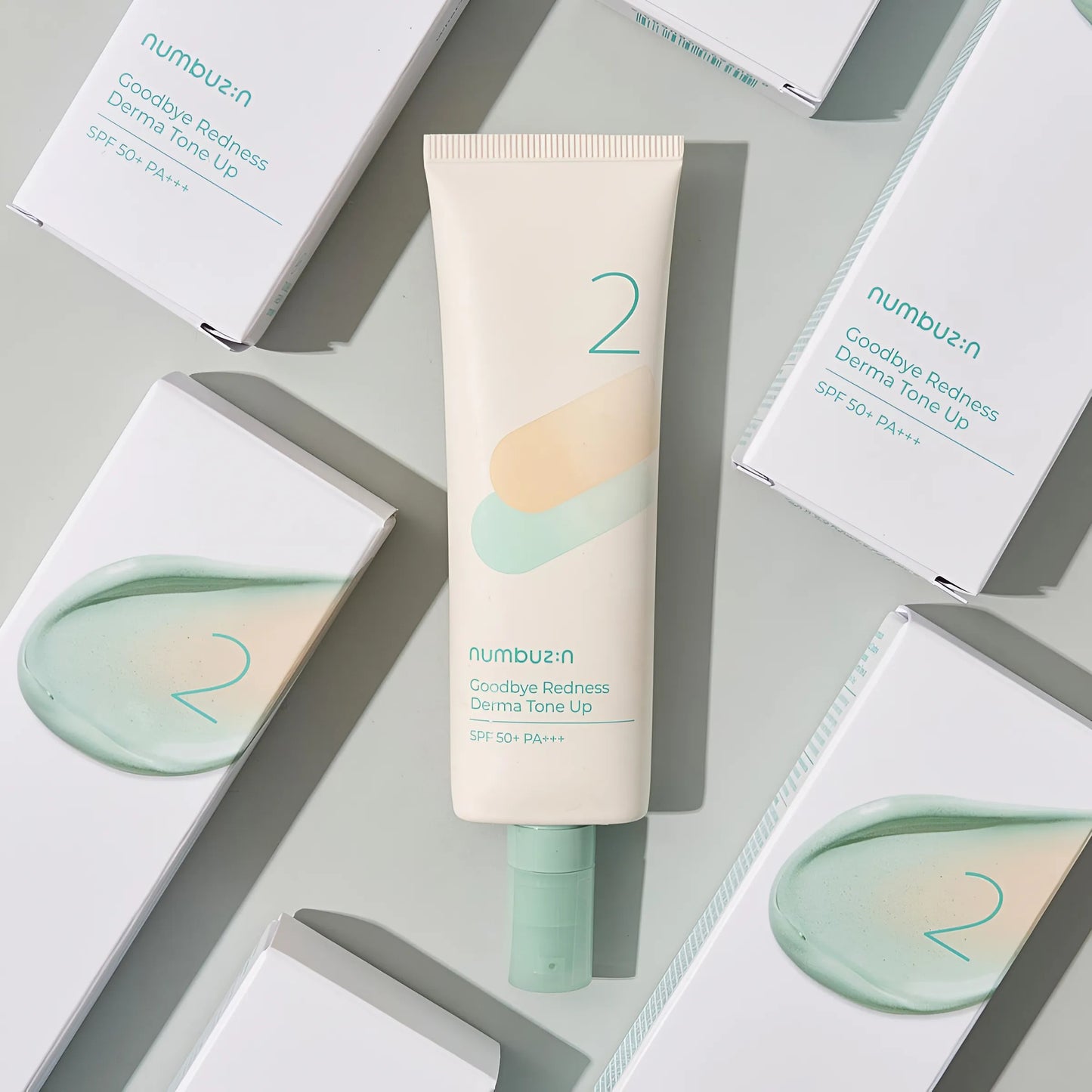 نومبوزين رقم 2 وداعًا للاحمرار ديرما تون أب SPF50+ PA+++