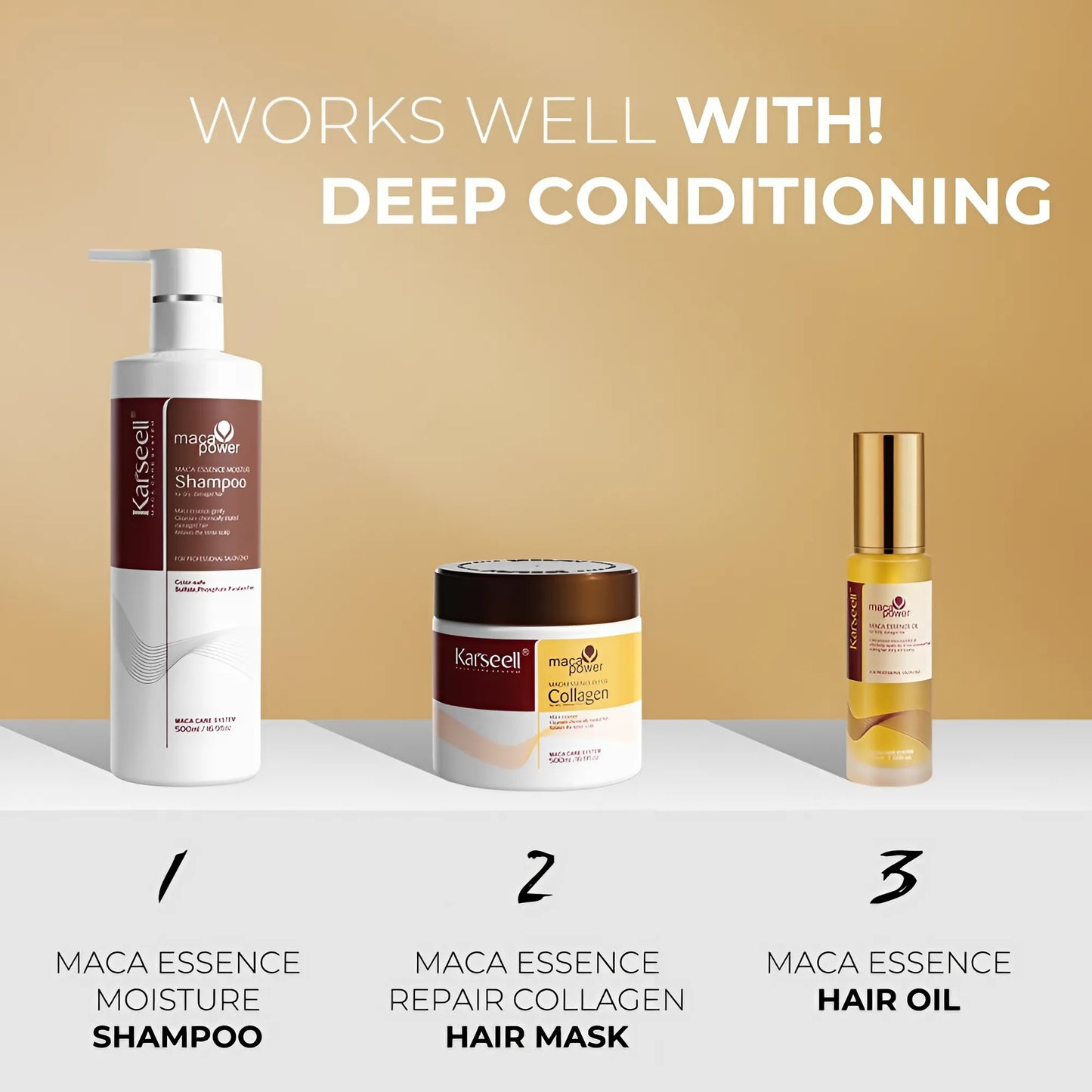 Karseell Maca Essence Moisturizing Repair Set