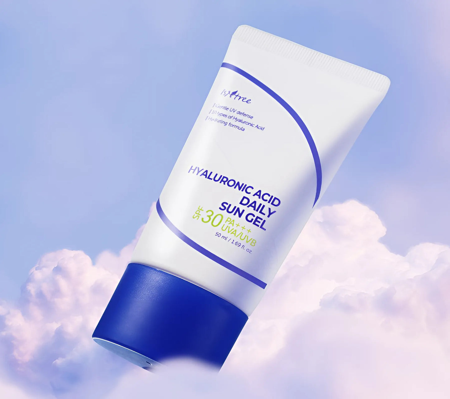 جل الحماية من الشمس اليومي بحمض الهيالورونيك من Isntree بعامل حماية من الشمس 30 PA+++ - 50 مل