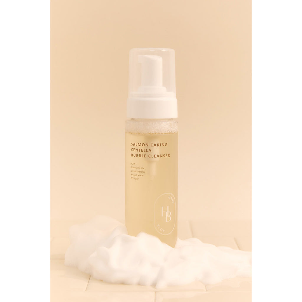 HEVEBLUE - Salmon Caring Centella Bubble Cleanser