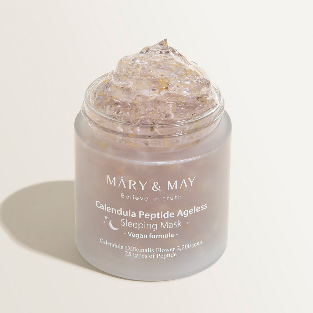 MARY & MAY: CALENDULA PEPTIDE AGELESS SLEEPING MASK