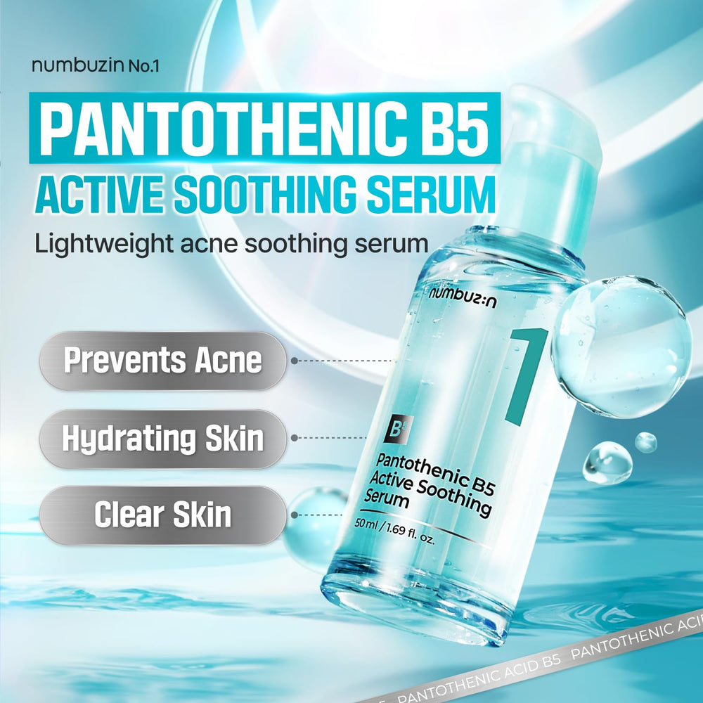 Numbuzin – No.1 Pantothenic B5 Active Soothing Serum