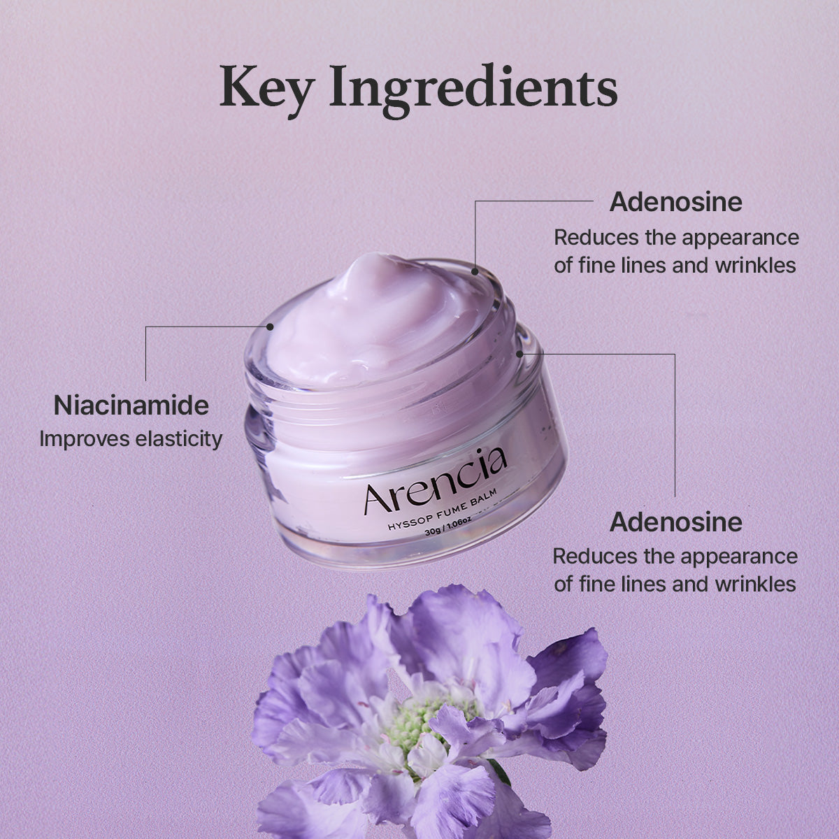 Arencia - Hyssop Fume Balm