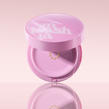 UNLEASHIA - Don't Touch Glass Pink Cushion