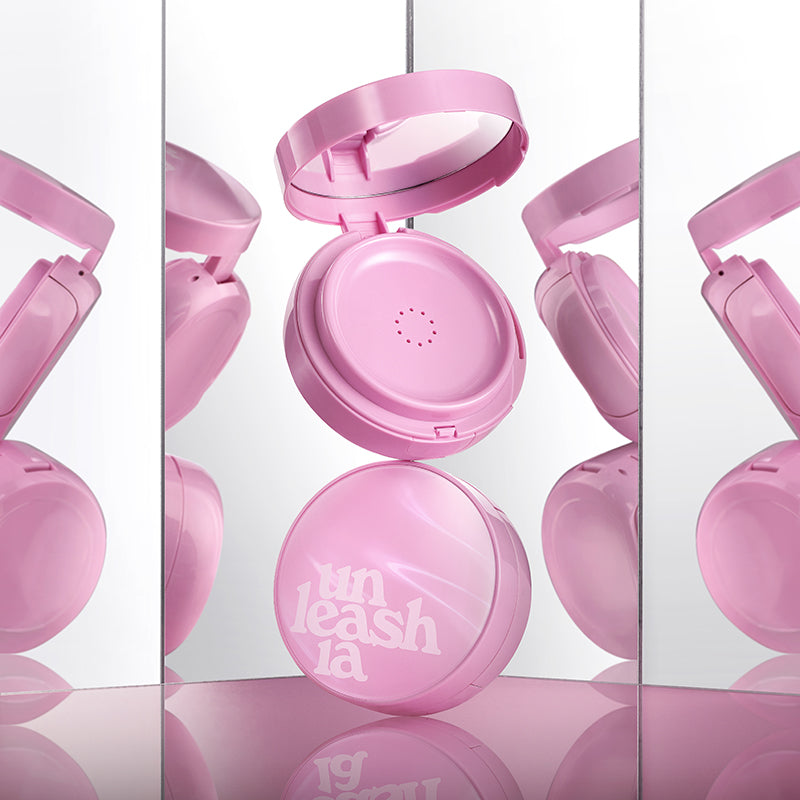 UNLEASHIA - Don't Touch Glass Pink Cushion