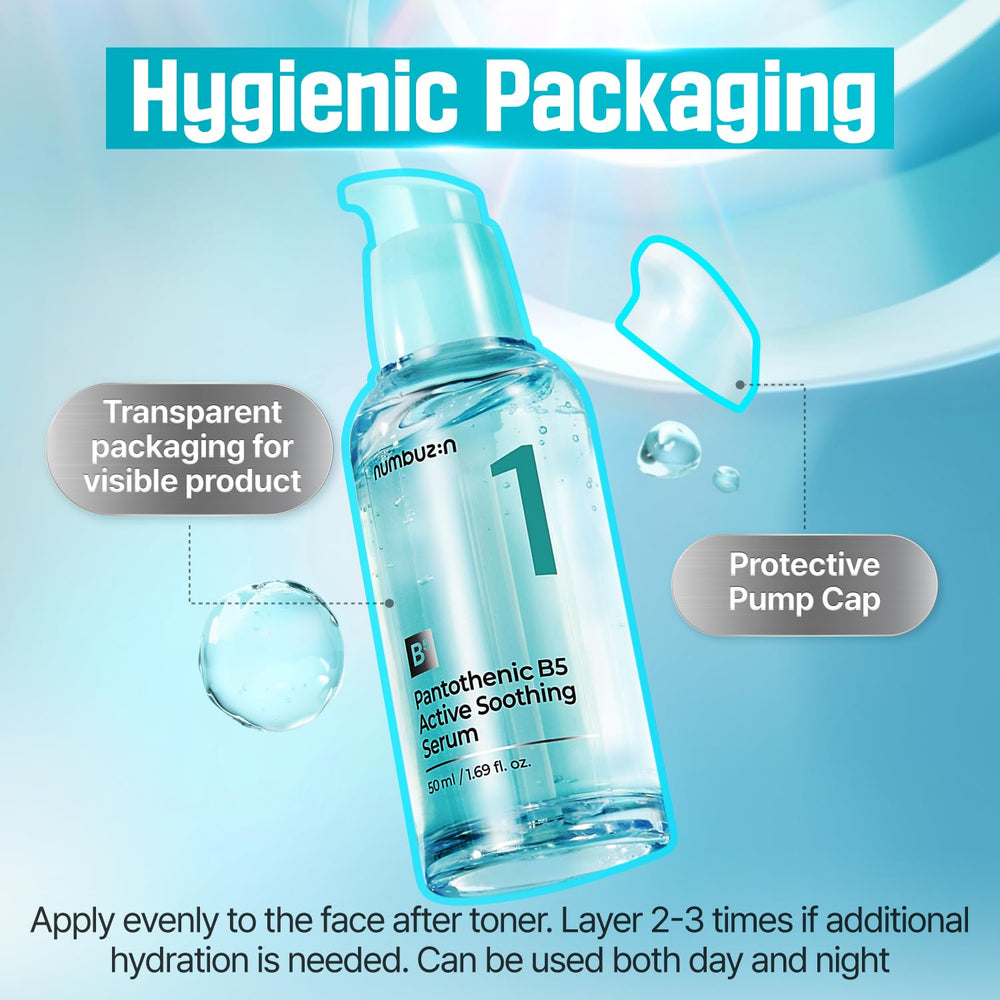Numbuzin – No.1 Pantothenic B5 Active Soothing Serum