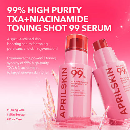 APRILSKIN TXA Niacinamide Toning Shot 99 Serum – 30ml