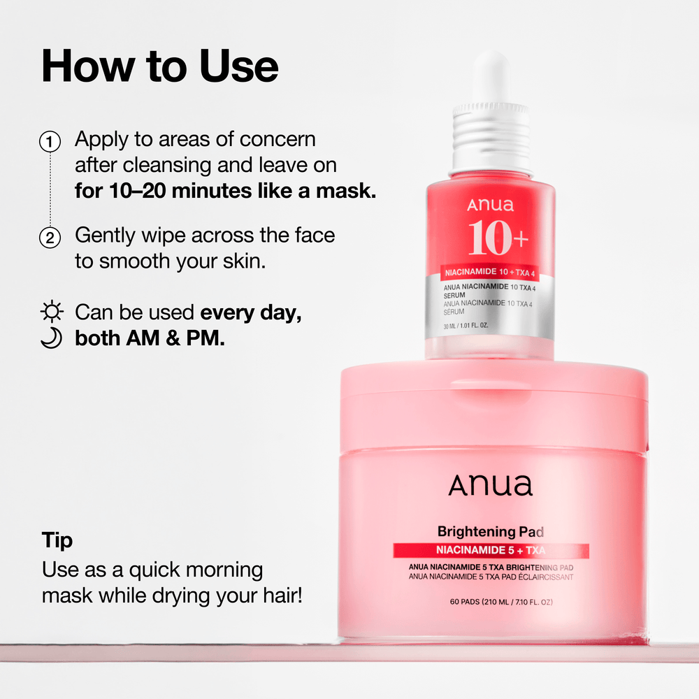 Anua Niacinamide 5 TXA Brightening Pad - 60 Pads