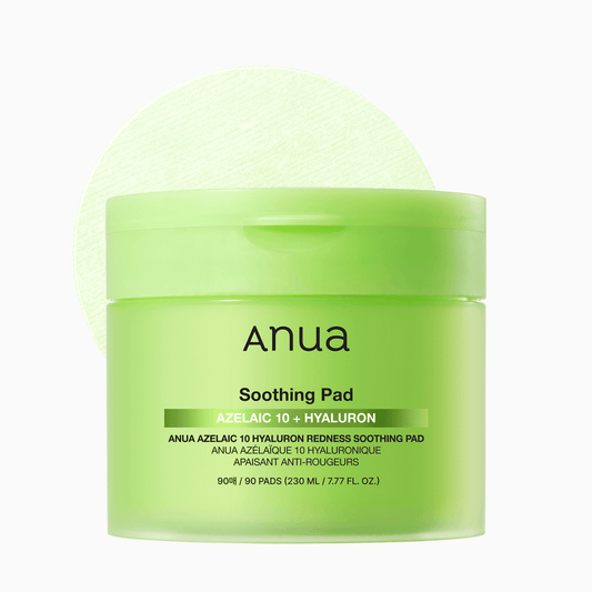 Anua Azelaic 10 Hyaluron Redness Soothing Pad - 90 Pads