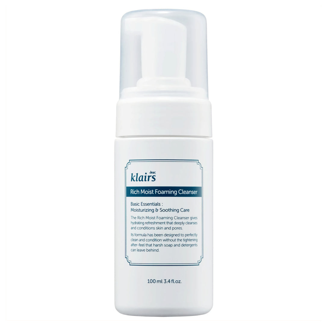 Dear, Klairs – Rich Moist Foaming Cleanser – 100ml