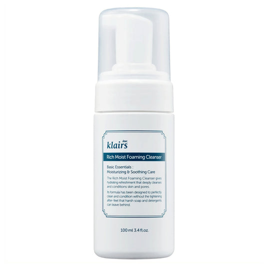 Dear, Klairs – Rich Moist Foaming Cleanser – 100ml